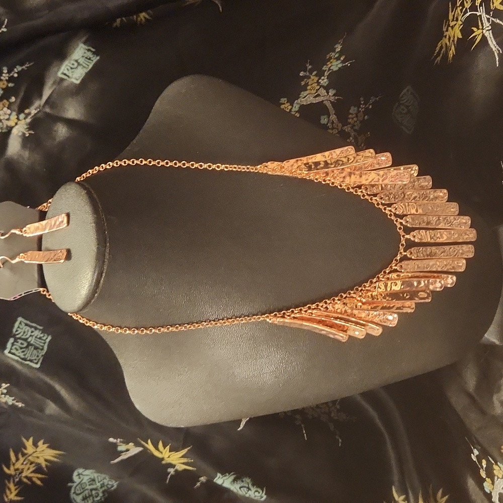 Paparazzi Copper Necklace Set